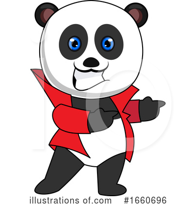 Royalty-Free (RF) Panda Clipart Illustration by Morphart Creations - Stock Sample #1660696