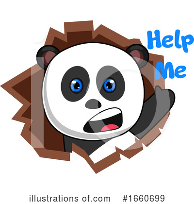 Royalty-Free (RF) Panda Clipart Illustration by Morphart Creations - Stock Sample #1660699