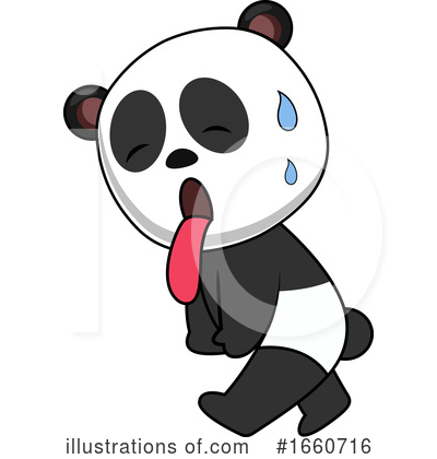 Royalty-Free (RF) Panda Clipart Illustration by Morphart Creations - Stock Sample #1660716