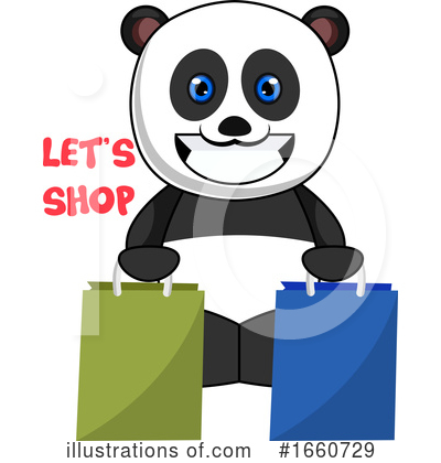 Royalty-Free (RF) Panda Clipart Illustration by Morphart Creations - Stock Sample #1660729