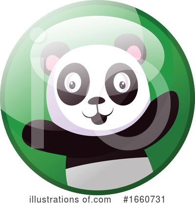 Royalty-Free (RF) Panda Clipart Illustration by Morphart Creations - Stock Sample #1660731