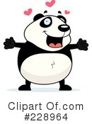 Panda Clipart #228964 by Cory Thoman
