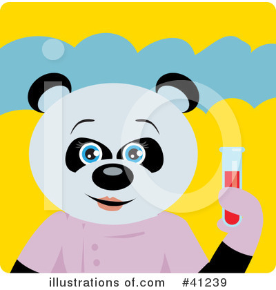 Panda Clipart #41239 by Dennis Holmes Designs