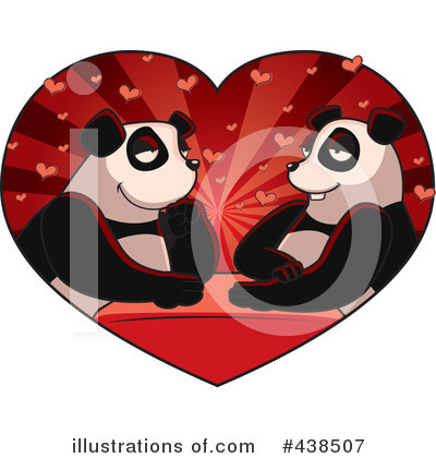 Royalty-Free (RF) Panda Clipart Illustration by Cory Thoman - Stock Sample #438507