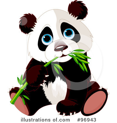 Panda Clipart #96943 by Pushkin