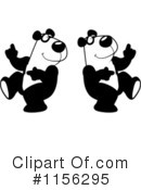 Pandas Clipart #1156295 by Cory Thoman