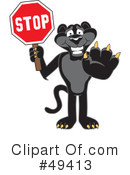 Panther Character Clipart #49413 by Mascot Junction