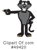 Panther Character Clipart #49420 by Mascot Junction