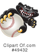 Panther Character Clipart #49432 by Mascot Junction