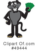 Panther Character Clipart #49444 by Mascot Junction