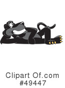 Panther Character Clipart #49447 by Mascot Junction