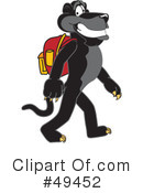Panther Character Clipart #49452 by Mascot Junction