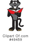 Panther Character Clipart #49459 by Mascot Junction