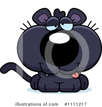 Royalty-Free (RF) Panther Clipart Illustration by Cory Thoman - Stock Sample #1111217