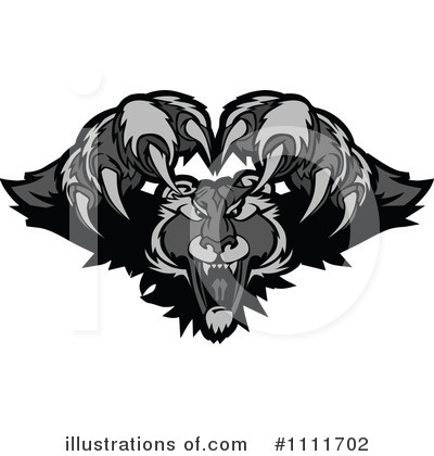 Royalty-Free (RF) Panther Clipart Illustration by Chromaco - Stock Sample #1111702