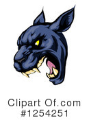 Panther Clipart #1254251 by AtStockIllustration