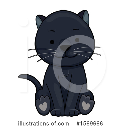 Black Panther Clipart #1569666 by BNP Design Studio