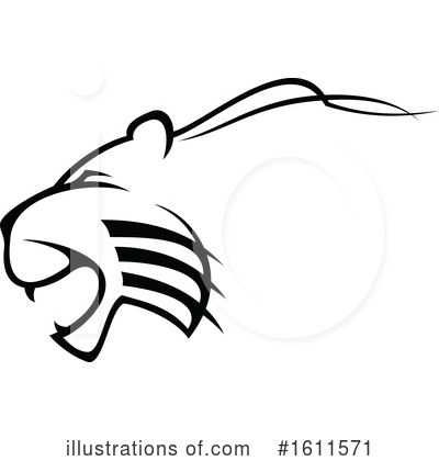 Panther Clipart #1611571 by Vector Tradition SM