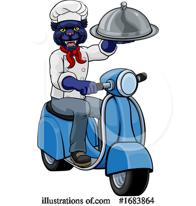 Scooter Clipart #1683864 by AtStockIllustration