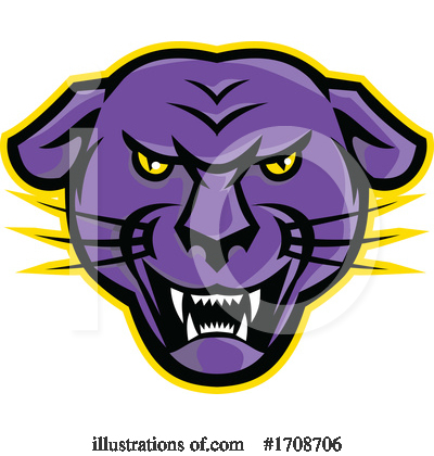 Panther Clipart #1708706 by patrimonio