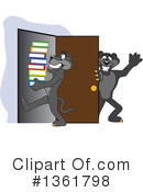 Panther School Mascot Clipart #1361798 by Mascot Junction