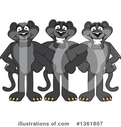 Panther Character Clipart #1361807 by Toons4Biz