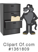 Panther School Mascot Clipart #1361809 by Mascot Junction