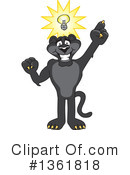 Panther School Mascot Clipart #1361818 by Toons4Biz