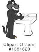 Panther School Mascot Clipart #1361820 by Mascot Junction