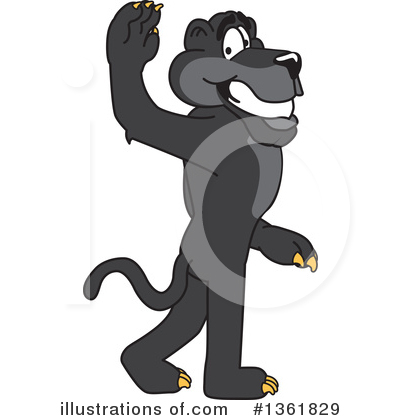 Panther Character Clipart #1361829 by Toons4Biz