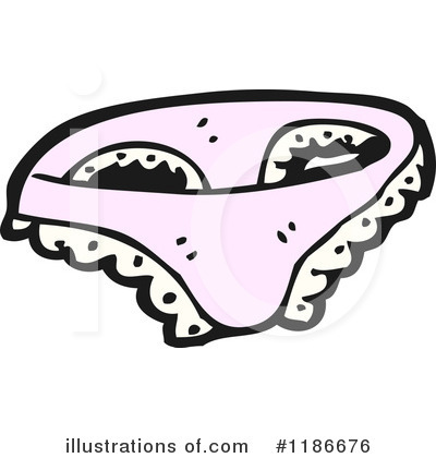 Royalty-Free (RF) Panties Clipart Illustration by lineartestpilot - Stock Sample #1186676