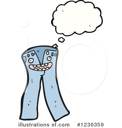 Royalty-Free (RF) Pants Clipart Illustration by lineartestpilot - Stock Sample #1230359