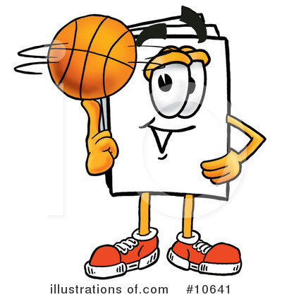 Basketball Clipart #10641 by Toons4Biz