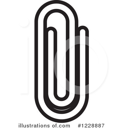 Paperclip Clipart #1228887 by Lal Perera