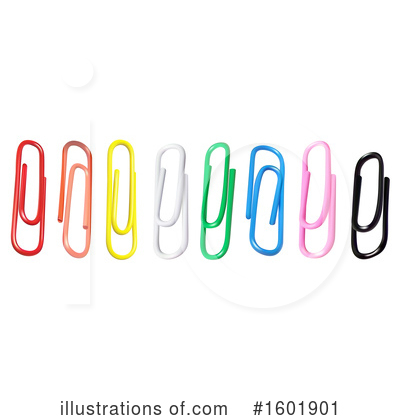 Royalty-Free (RF) Paperclip Clipart Illustration by dero - Stock Sample #1601901