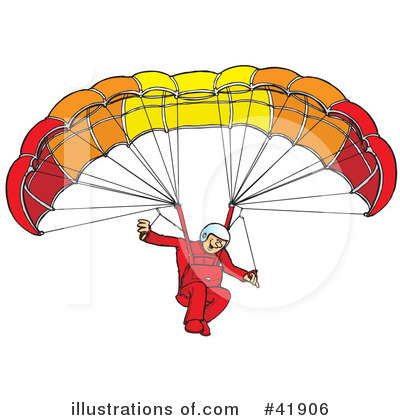 Paragliding Clipart #41906 by Snowy