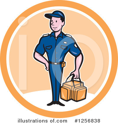 Royalty-Free (RF) Paramedic Clipart Illustration by patrimonio - Stock Sample #1256838