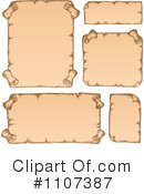 Parchment Clipart #1107387 by visekart