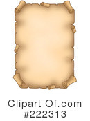 Parchment Clipart #222313 by visekart