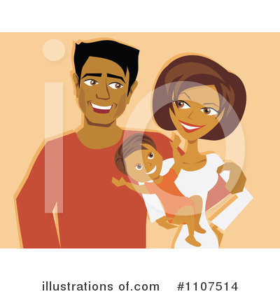 Royalty-Free (RF) Parents Clipart Illustration by Amanda Kate - Stock Sample #1107514
