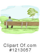 Park Bench Clipart #1213057 by BNP Design Studio