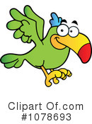 Parrot Clipart #1078693 by Hit Toon