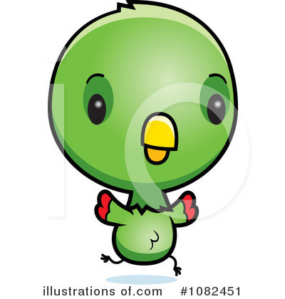 Royalty-Free (RF) Parrot Clipart Illustration by Cory Thoman - Stock Sample #1082451