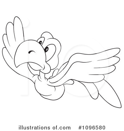 Royalty-Free (RF) Parrot Clipart Illustration by dero - Stock Sample #1096580