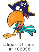 Parrot Clipart #1106398 by toonaday