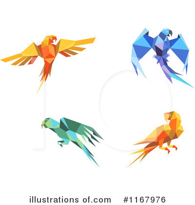 Royalty-Free (RF) Parrot Clipart Illustration by Vector Tradition SM - Stock Sample #1167976