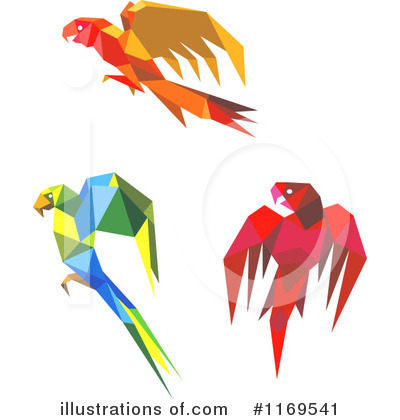 Royalty-Free (RF) Parrot Clipart Illustration by Vector Tradition SM - Stock Sample #1169541
