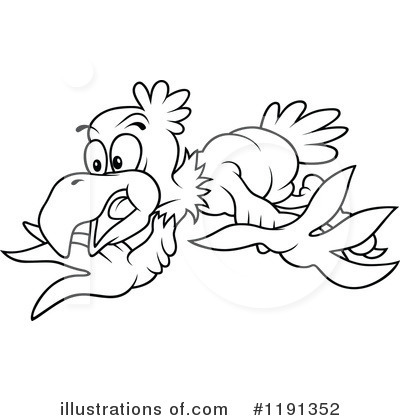 Royalty-Free (RF) Parrot Clipart Illustration by dero - Stock Sample #1191352