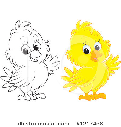Royalty-Free (RF) Parrot Clipart Illustration by Alex Bannykh - Stock Sample #1217458