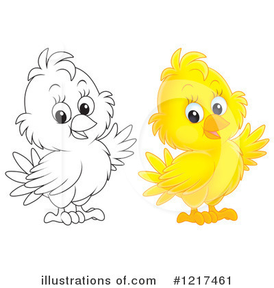 Royalty-Free (RF) Parrot Clipart Illustration by Alex Bannykh - Stock Sample #1217461